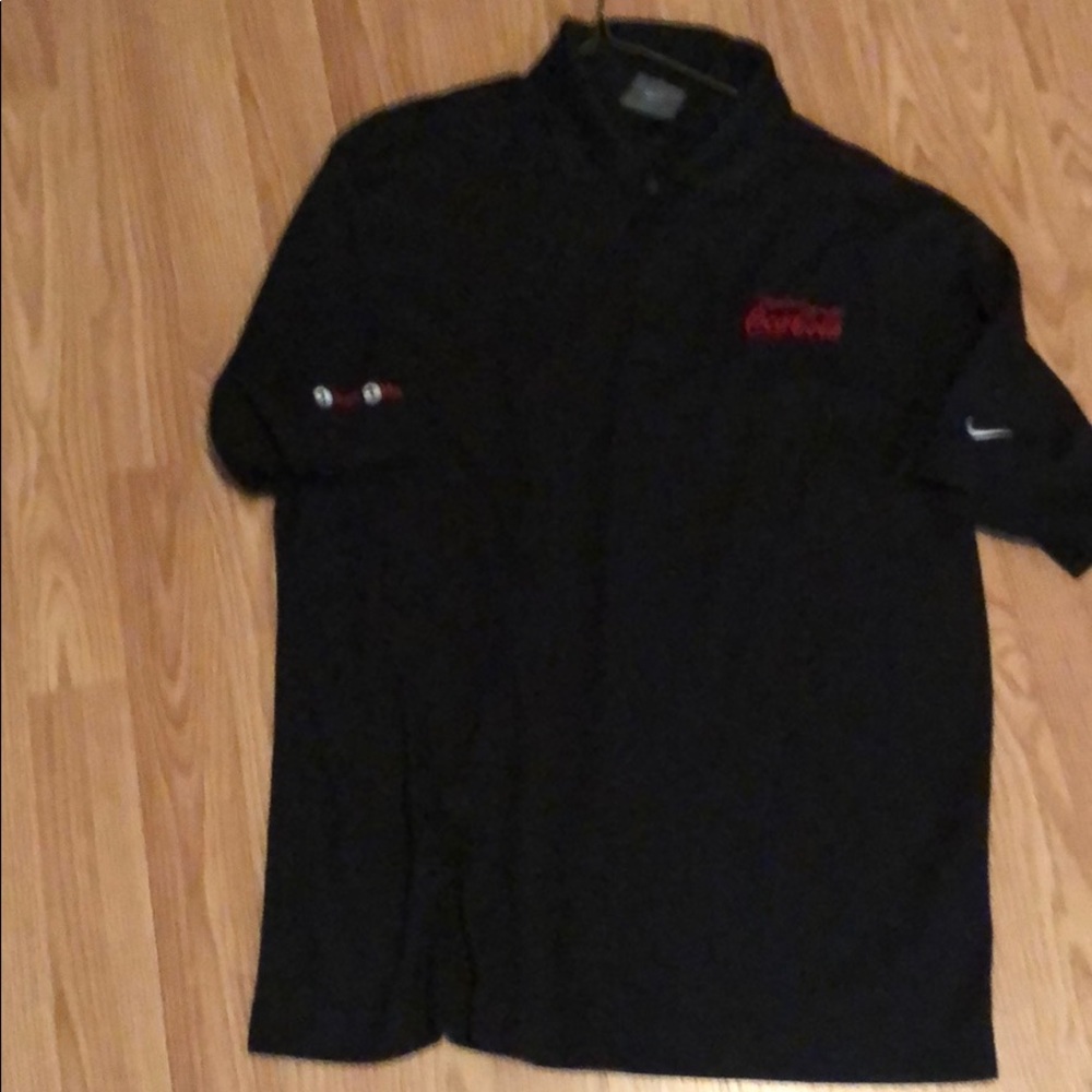 Nike golf polo Coca Cola